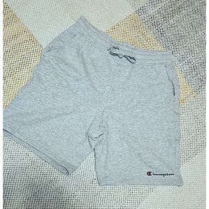Classic Gray Champion Cotton Shorts, Size M